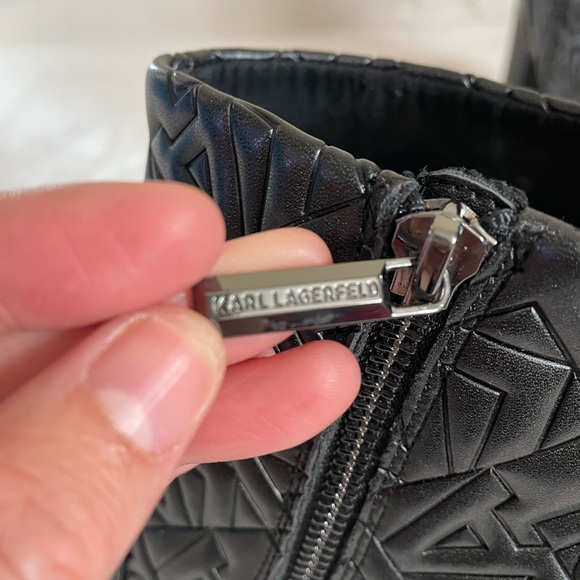 Karl Lagerfeld heeled boot - Picture 3 of 8